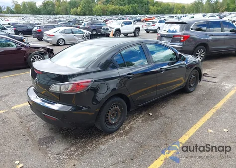 2011 Mazda Mazda3 I Sport из США, поврежденный, VIN JM1BL1UF6B1496942